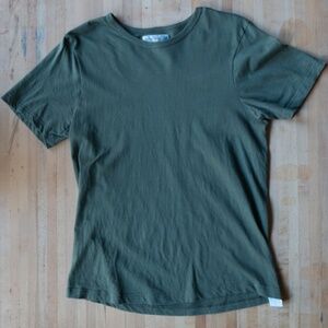 Marz B Schwanen 1950s T Shirt-Army green